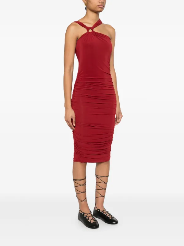 isabel marant red dress Isabel Marant Nadela Dress in Red