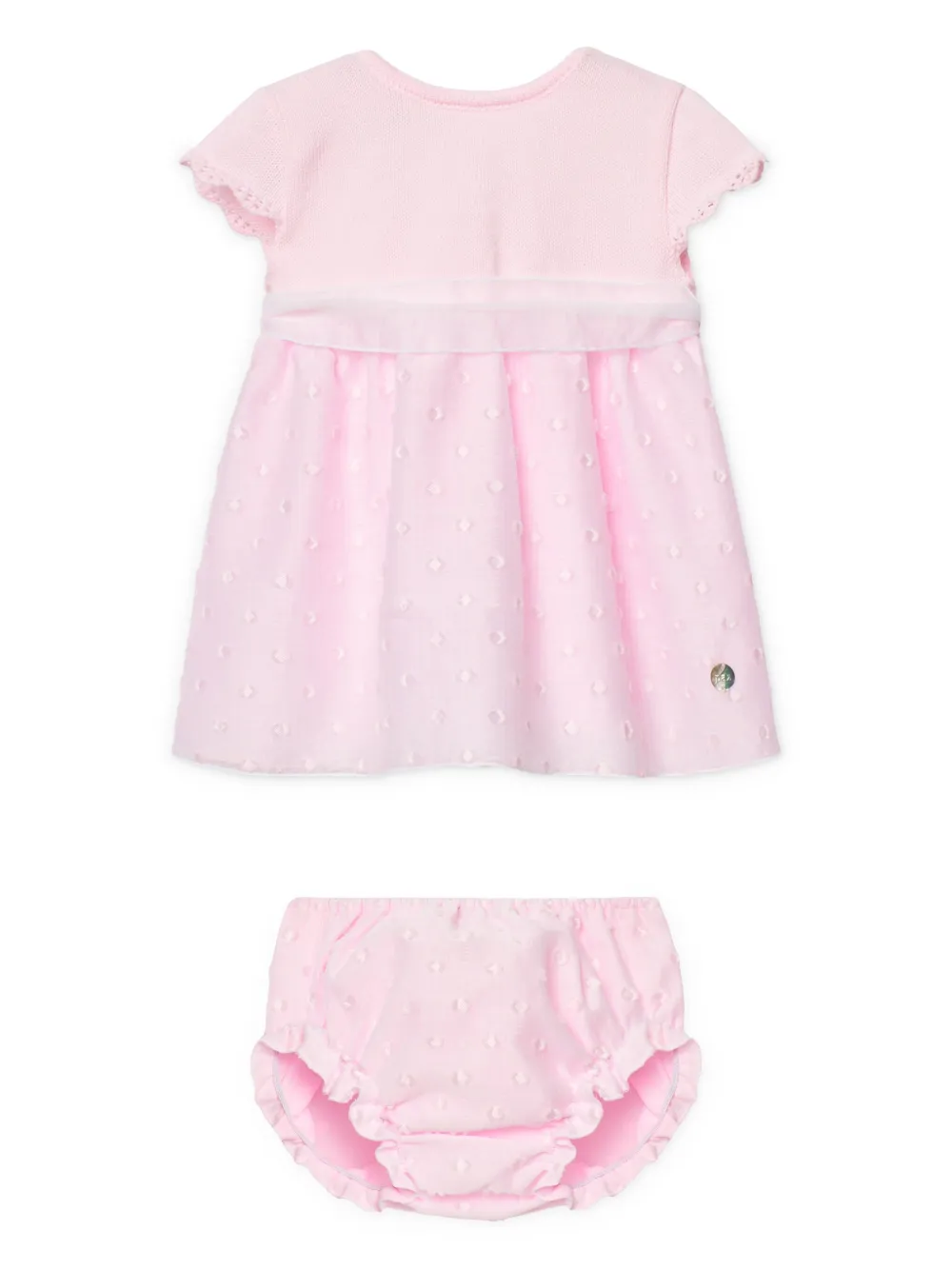 Paz Rodriguez bow detailing dress - Rosa