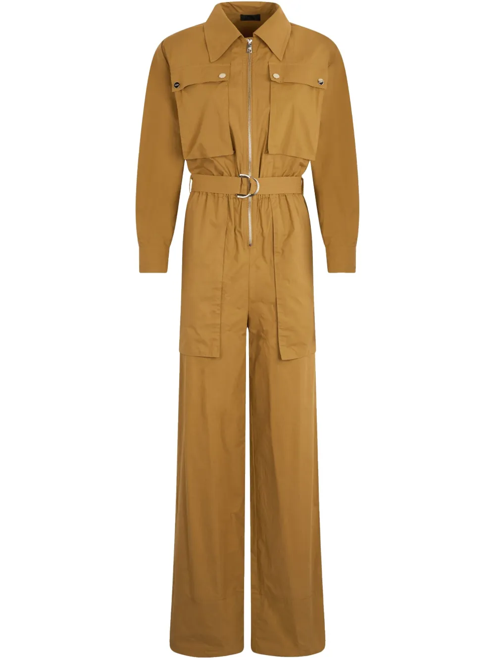 LIU JO Cargo jumpsuit Beige