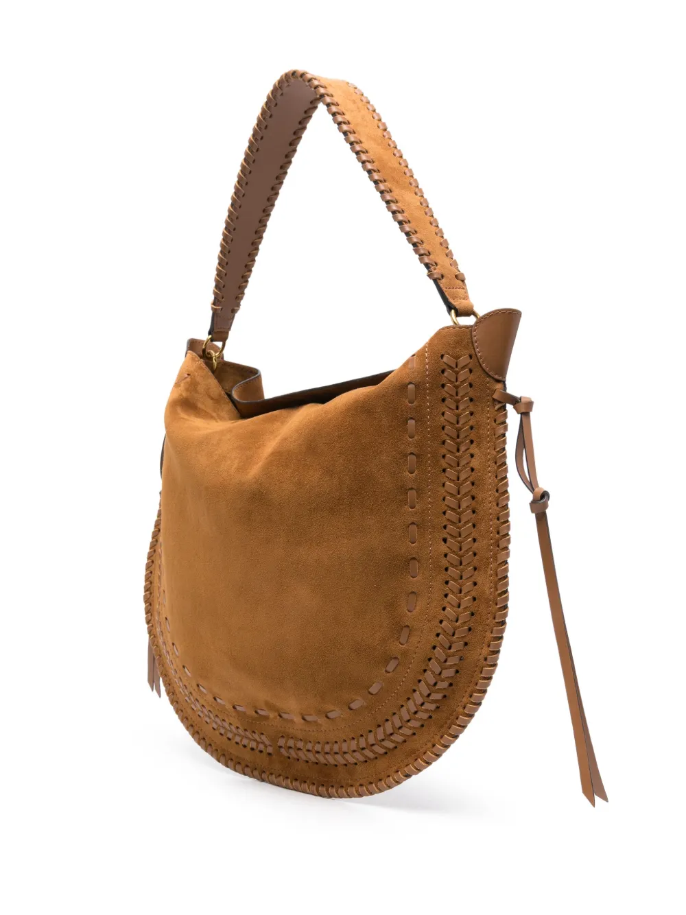 Isabel Marant Oskan Shoulder Bag In Brown