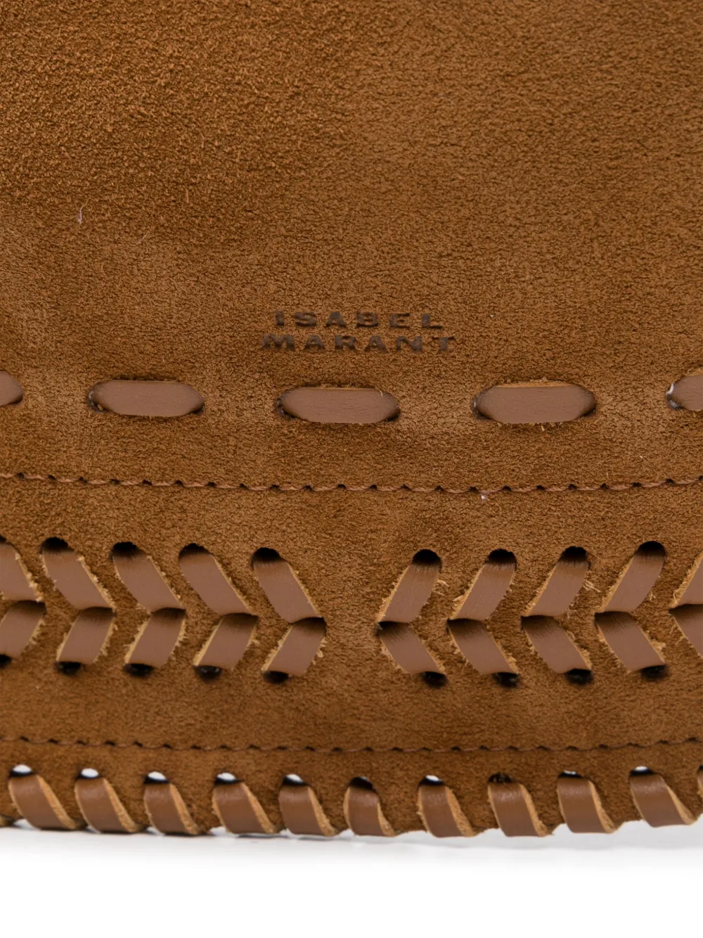 Isabel Marant Oskan Shoulder Bag In Brown