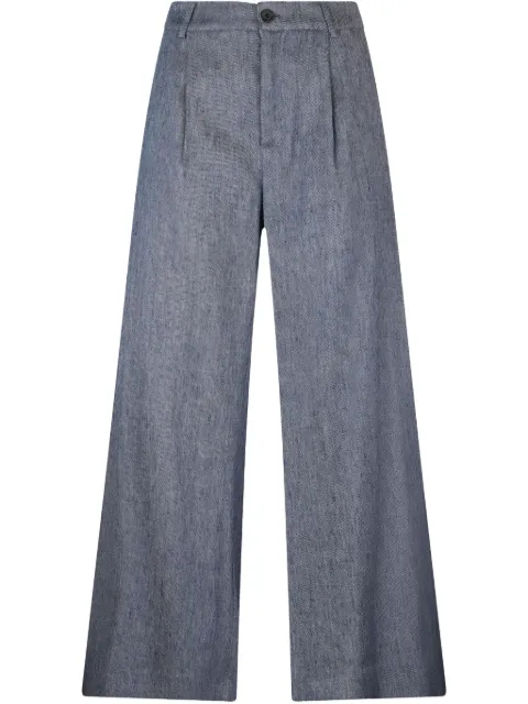 LIU JO flared denim trousers