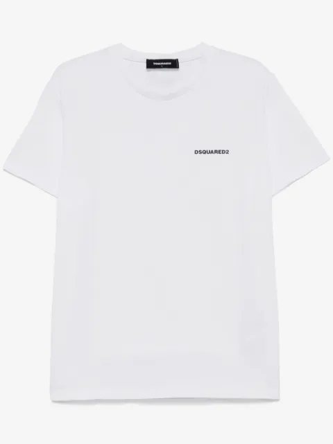 DSQUARED2 playera con logo estampado
