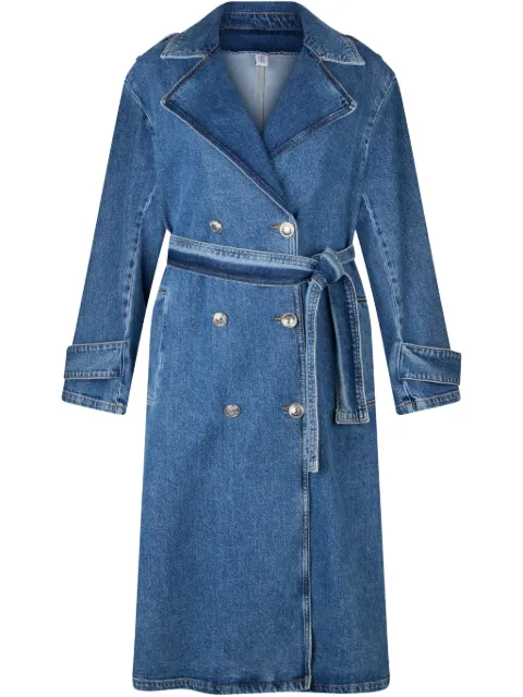 LIU JO denim trench coat