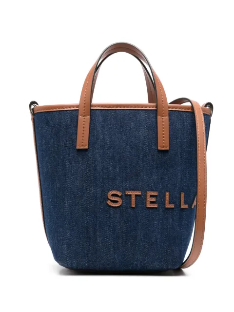 Stella McCartney denim bucket bag