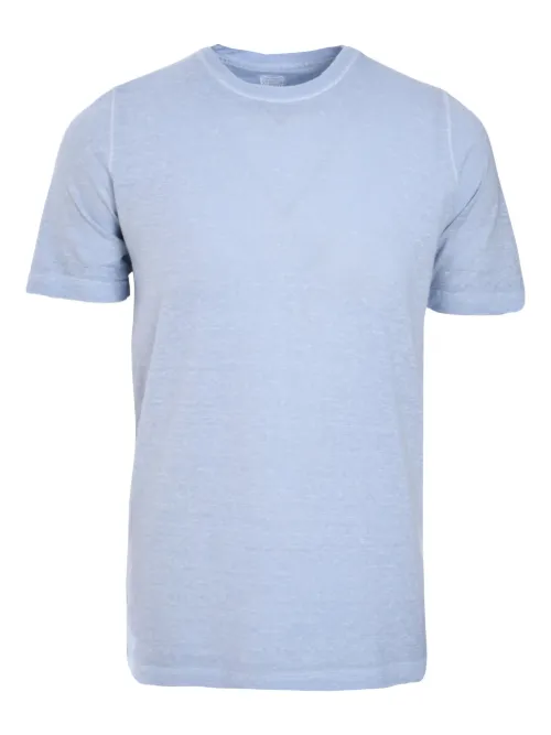T-shirt à design chiné - 120% Lino - Modalova