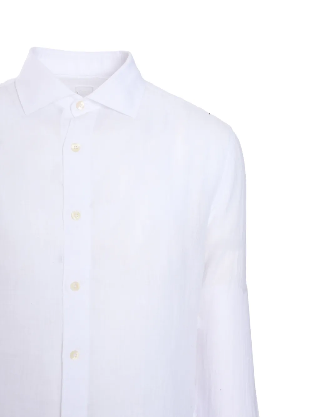 120% Lino linen shirt Wit