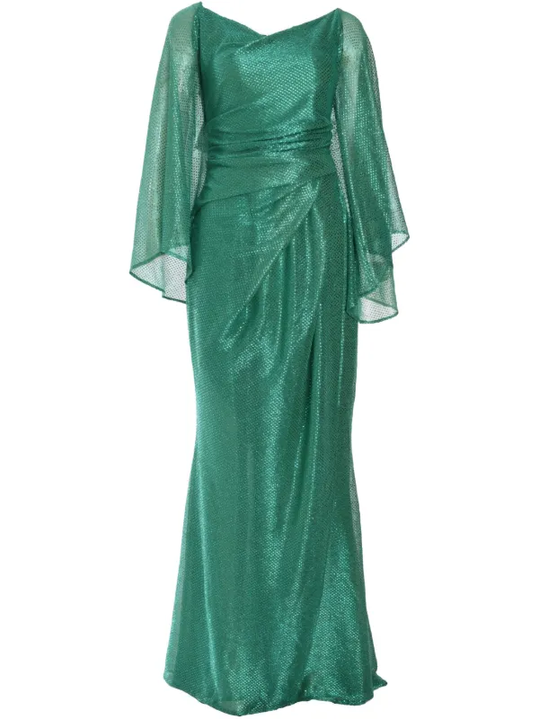 midi dress green Anabelle Halter Neck Midi Dress