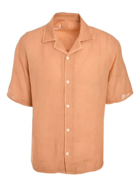 120% Lino short-sleeve button-up shirt