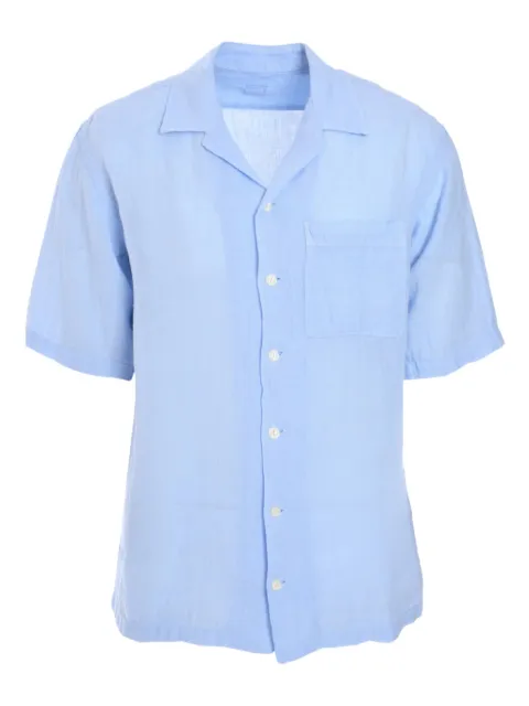 120% Lino camisa manga corta