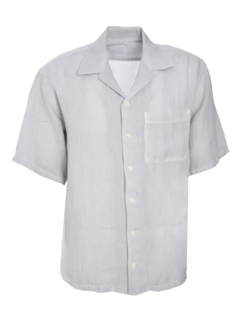 120% Lino short-sleeve linen shirt