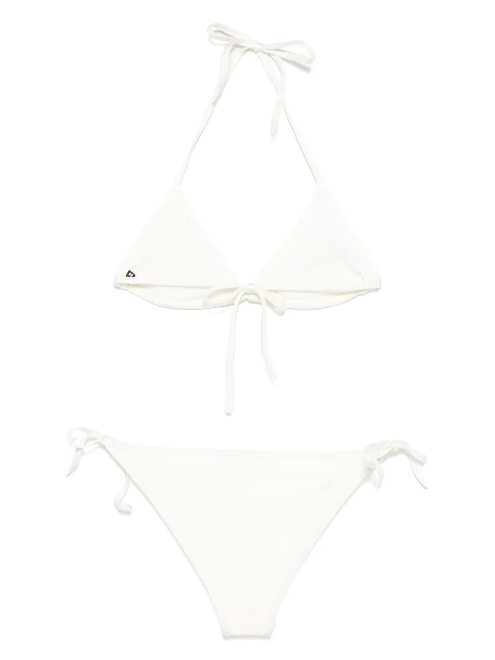 Balmain Bikini met logoprint - Wit