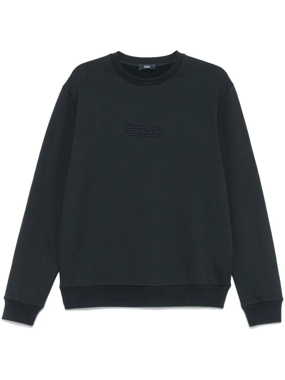 Herno sudadera con logo bordado | azul | Image 1