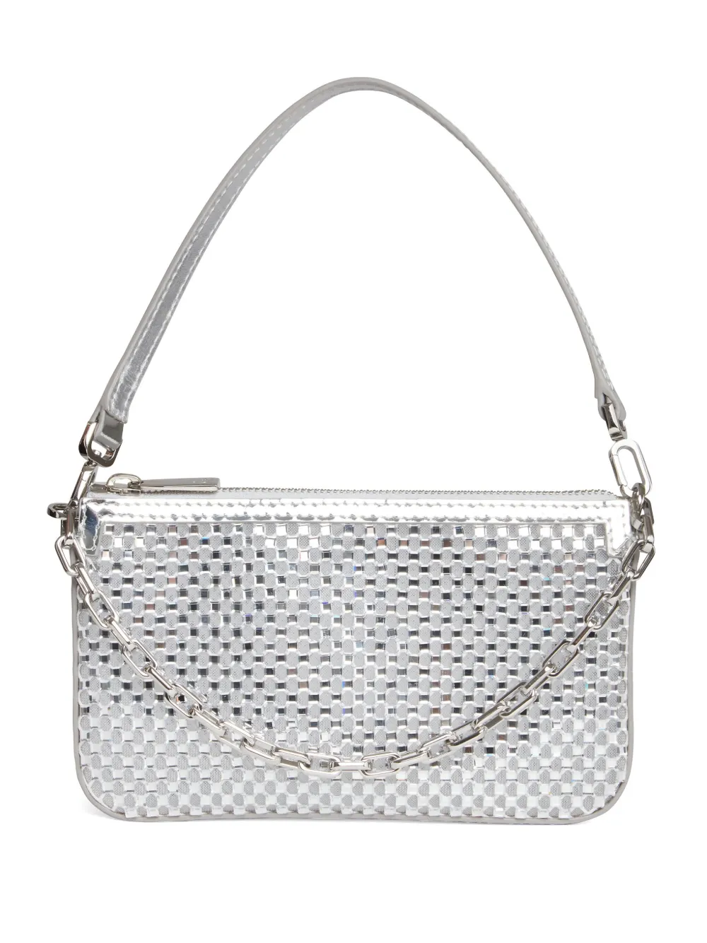 Christian Louboutin شنطة كتف 'لوبيلا' صغيرة | فضي | Image 1