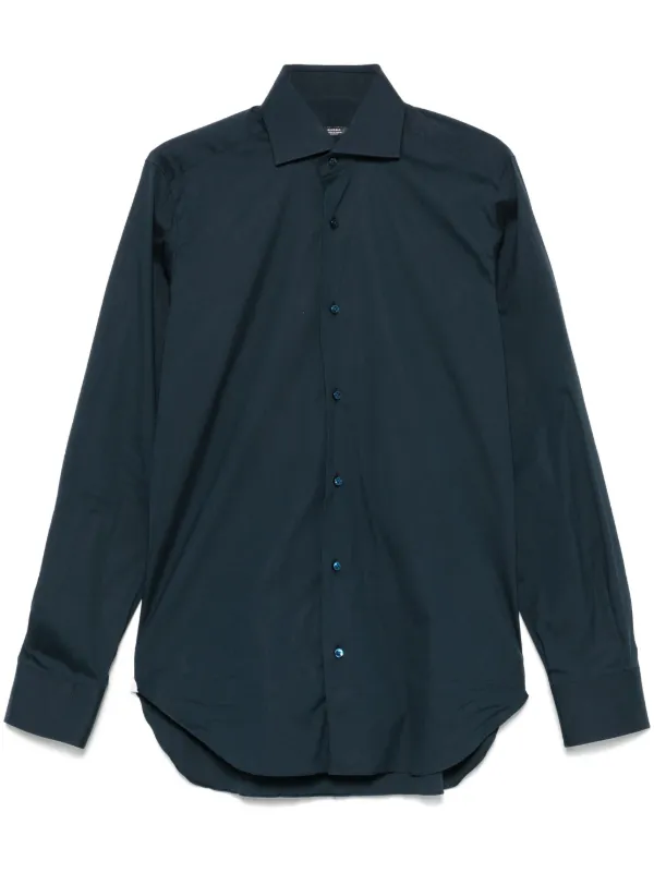 barba dress shirt Barba Dress Shirt Navy Stripes 41