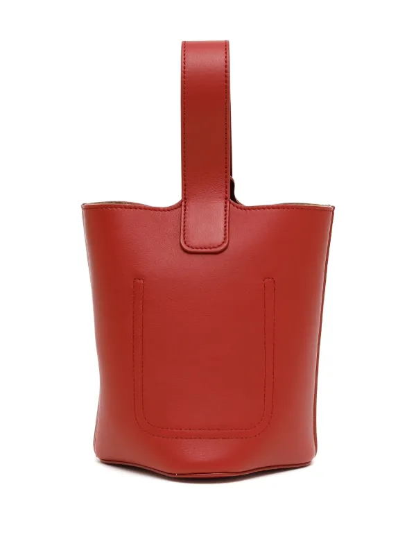 LOEWE Borsa a Secchiello Pebble Mini | Rosso | FARFETCH IT