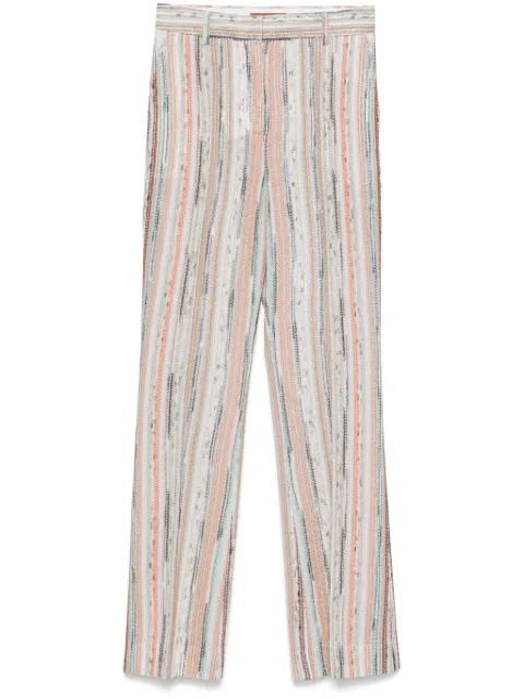 Missoni pantalones a rayas