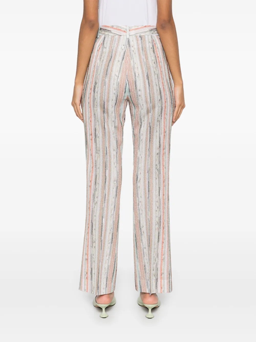Missoni Gestreepte broek Beige