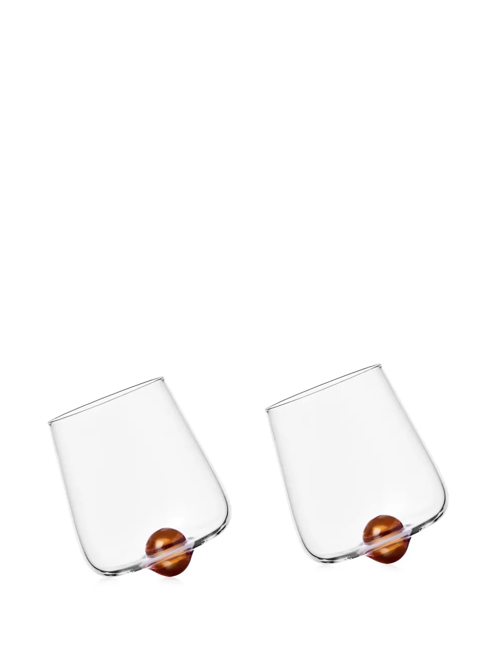Ichendorf Milano Tilting glass (set of two) | White | Image 1