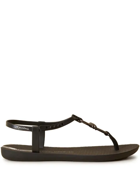 Lenny Niemeyer Sandália x Ipanema com detalhe de corrente