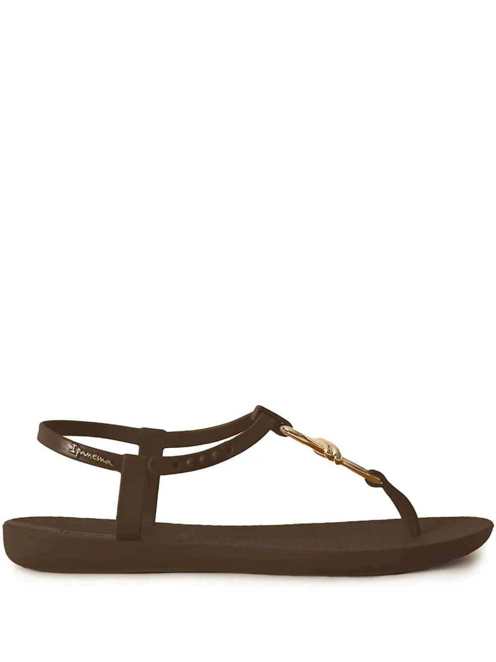 Lenny Niemeyer Sandália x Ipanema com detalhe de corrente | Marrom | Image 1