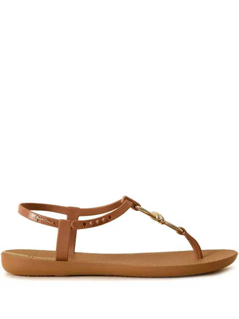 Lenny Niemeyer Sandália x Ipanema com detalhe de corrente