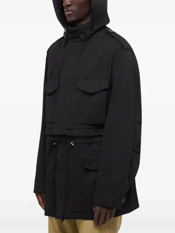 Helmut Lang Convertible Field Jacket | Black | FARFETCH RO