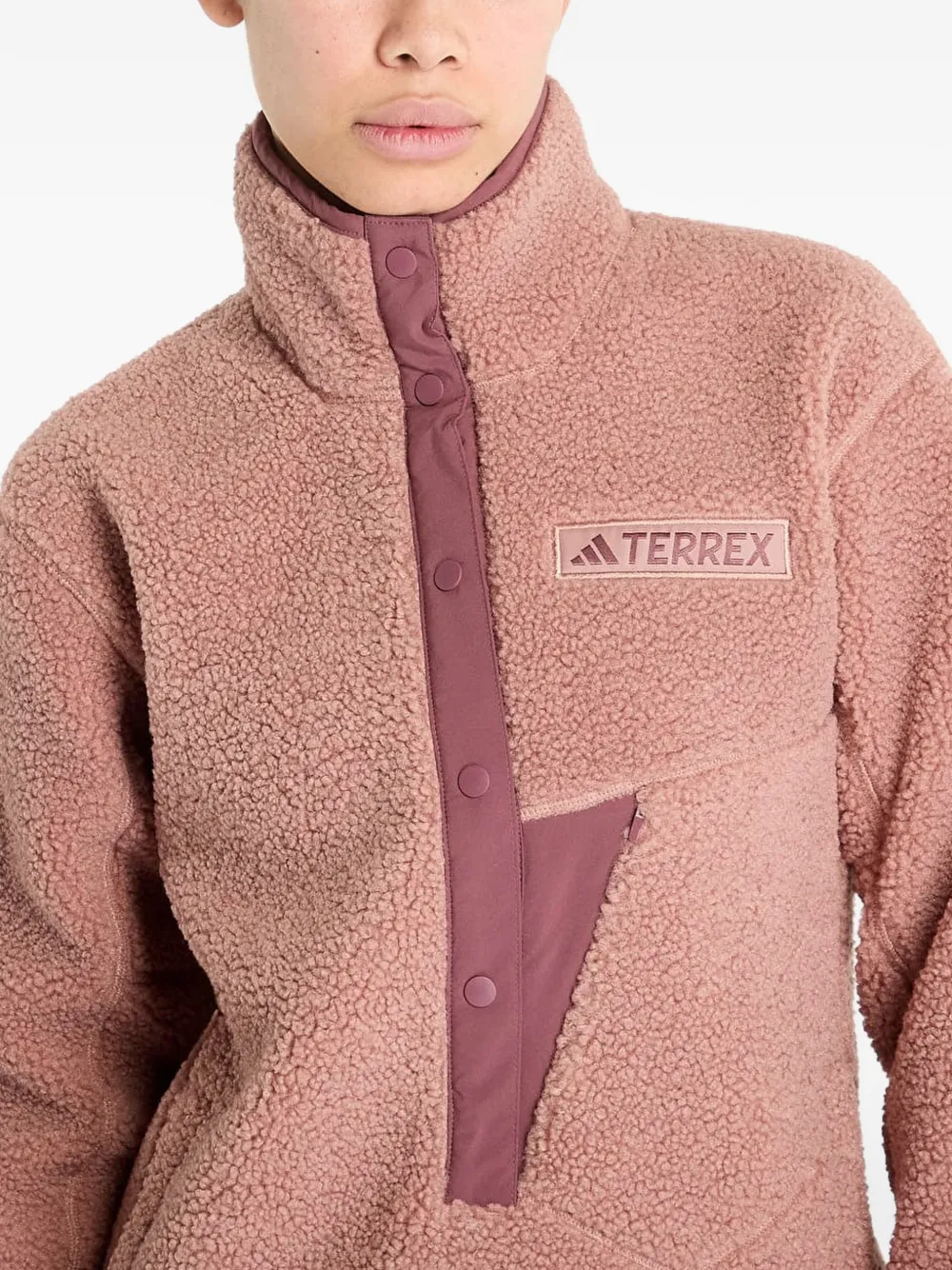 adidas Trui met knopen Roze