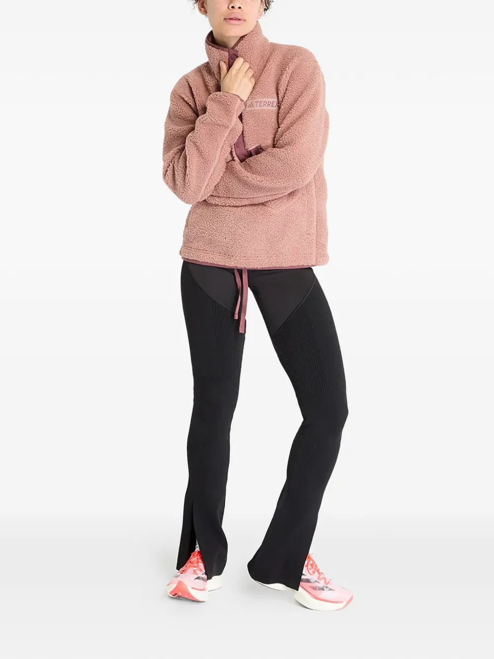  Adidas Buttoned Sweater - Pink 