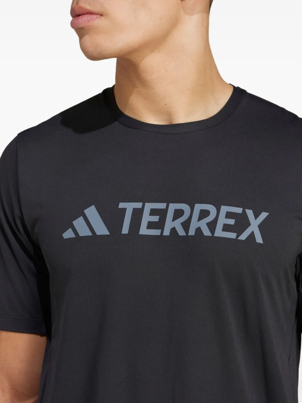 adidas T-shirt met logo Zwart