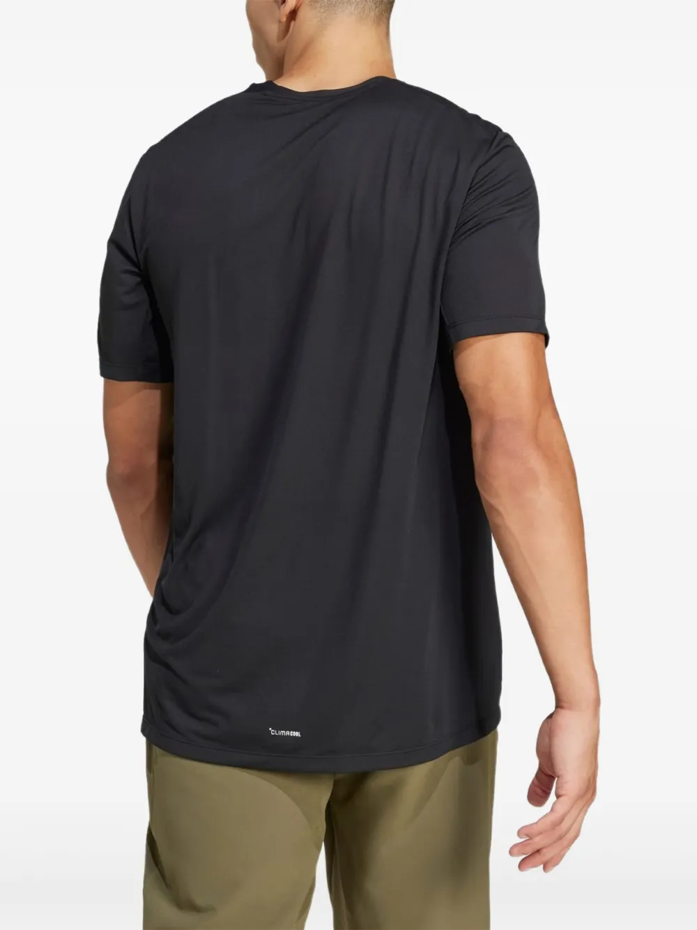 adidas T-shirt met logo Zwart