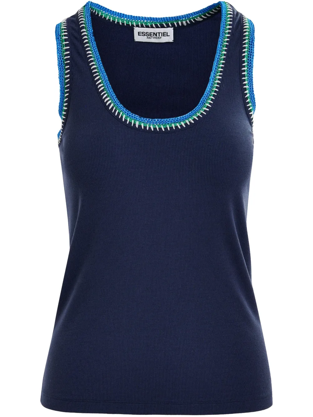 Essentiel Antwerp Harcel tanktop Blauw