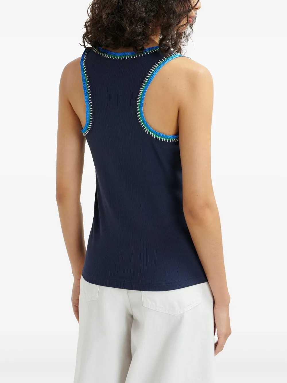 Essentiel Antwerp Harcel tanktop Blauw