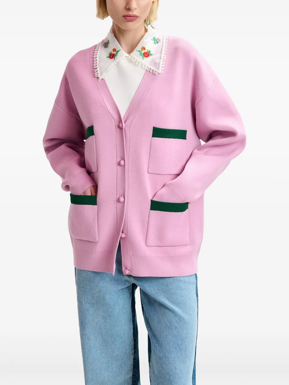 Essentiel Antwerp Homer vest Roze