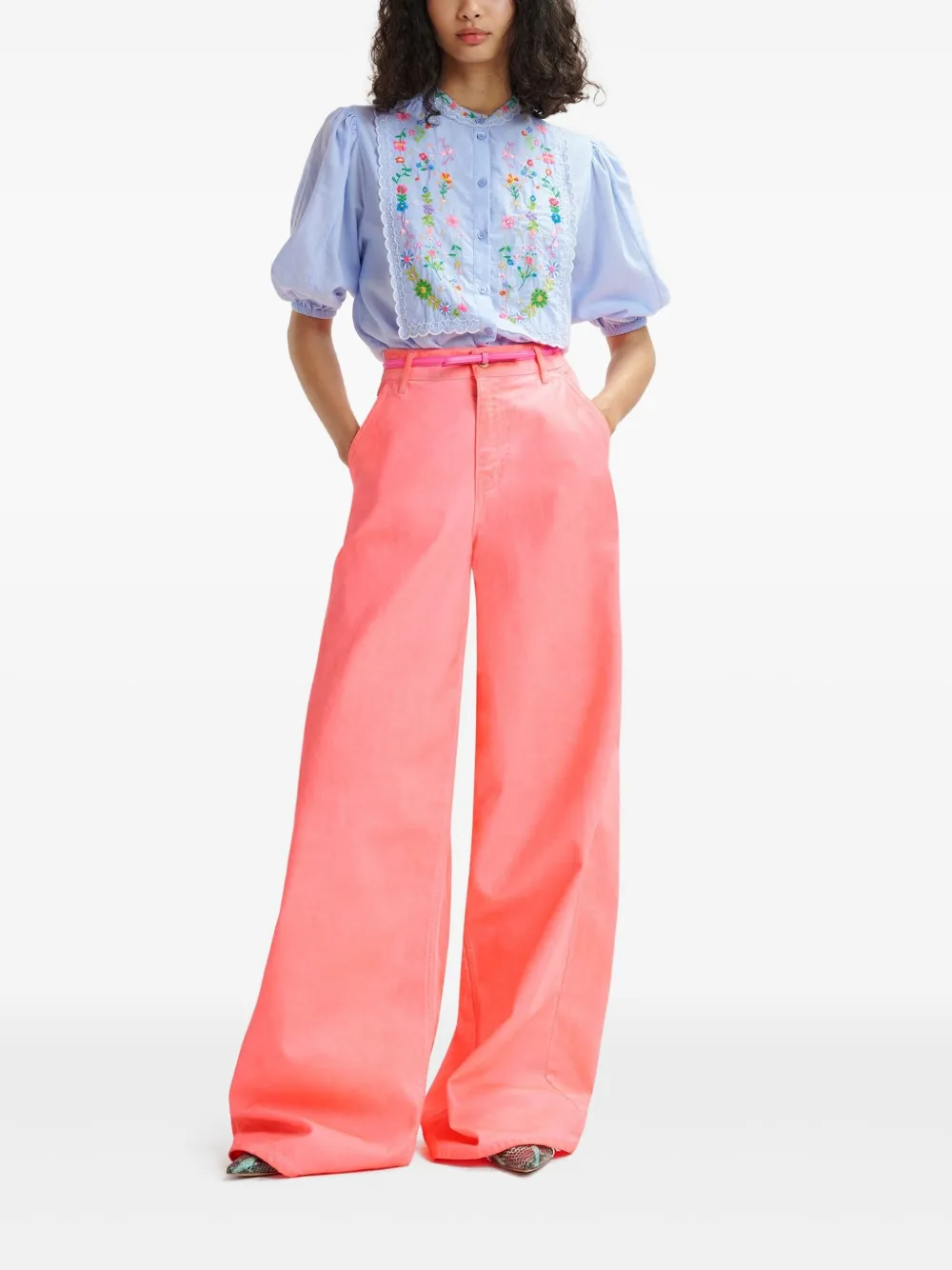 Essentiel Antwerp Heart jeans - Roze