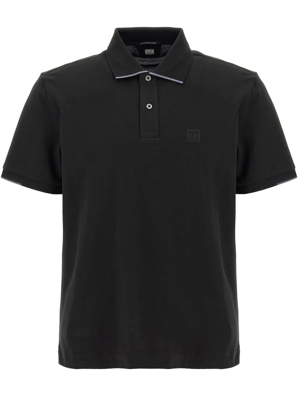 C.P. Company Metropolis Series polo shirt Zwart