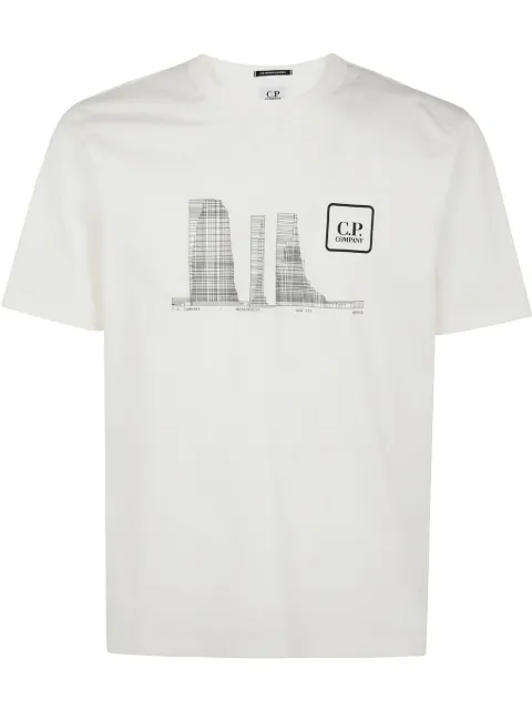 C.P. Company t-shirt à logo imprimé