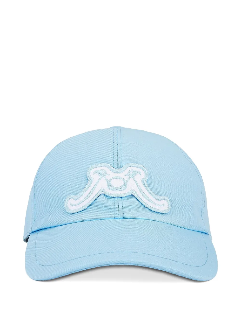 logo-embroidered cotton cap