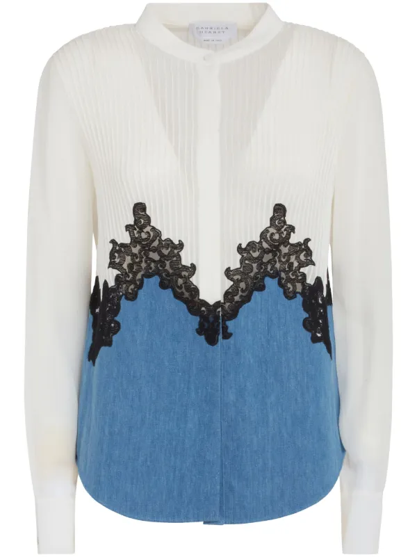 Gabriela Hearst Kheti Blouse in White