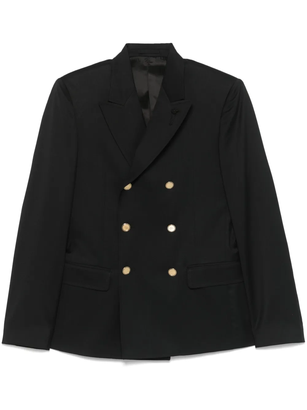 Lardini blazer con doble botonadura | negro | Image 1