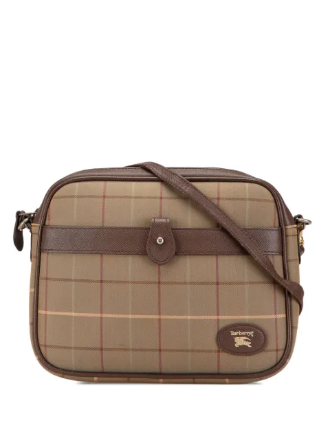 Burberry Pre-Owned bolsa crossbody 20th Century Vintage Check Canvas