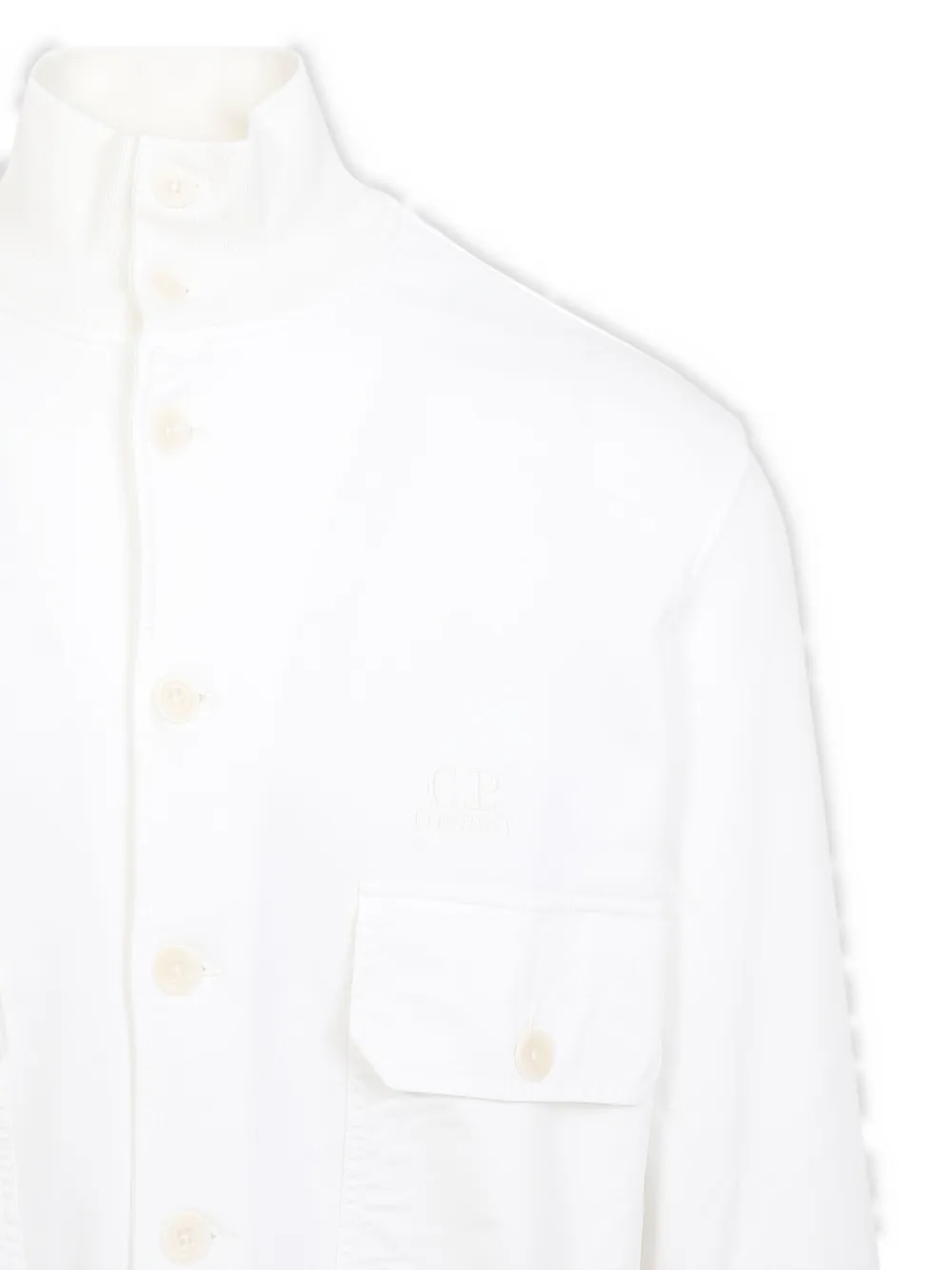 C.P. Company Katoenen jack Wit