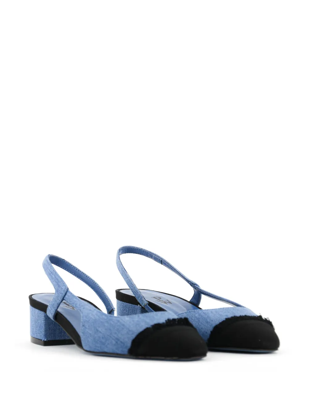 Paul Warmer Loulou slingback pumps - Blauw