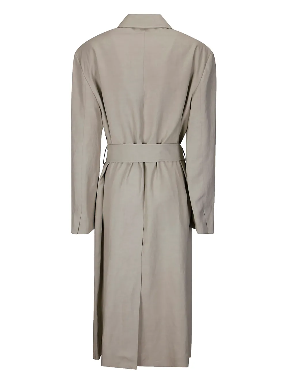 P.A.R.O.S.H. belted blazer coat - Beige