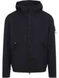 Stone Island Compass-badge zip-up jacket - Blue