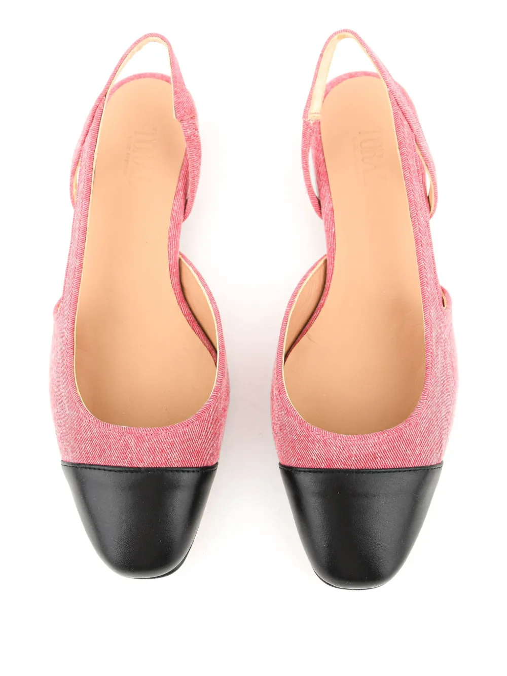 Paul Warmer X Toral Luisa Ballerina Shoes In Red