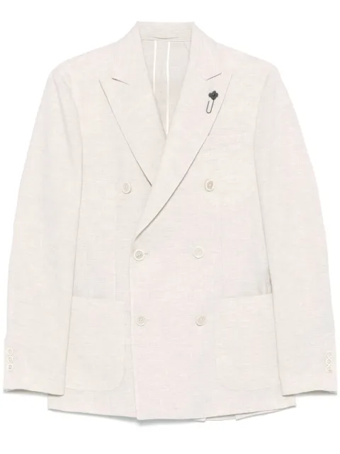 Lardini double-breasted blazer