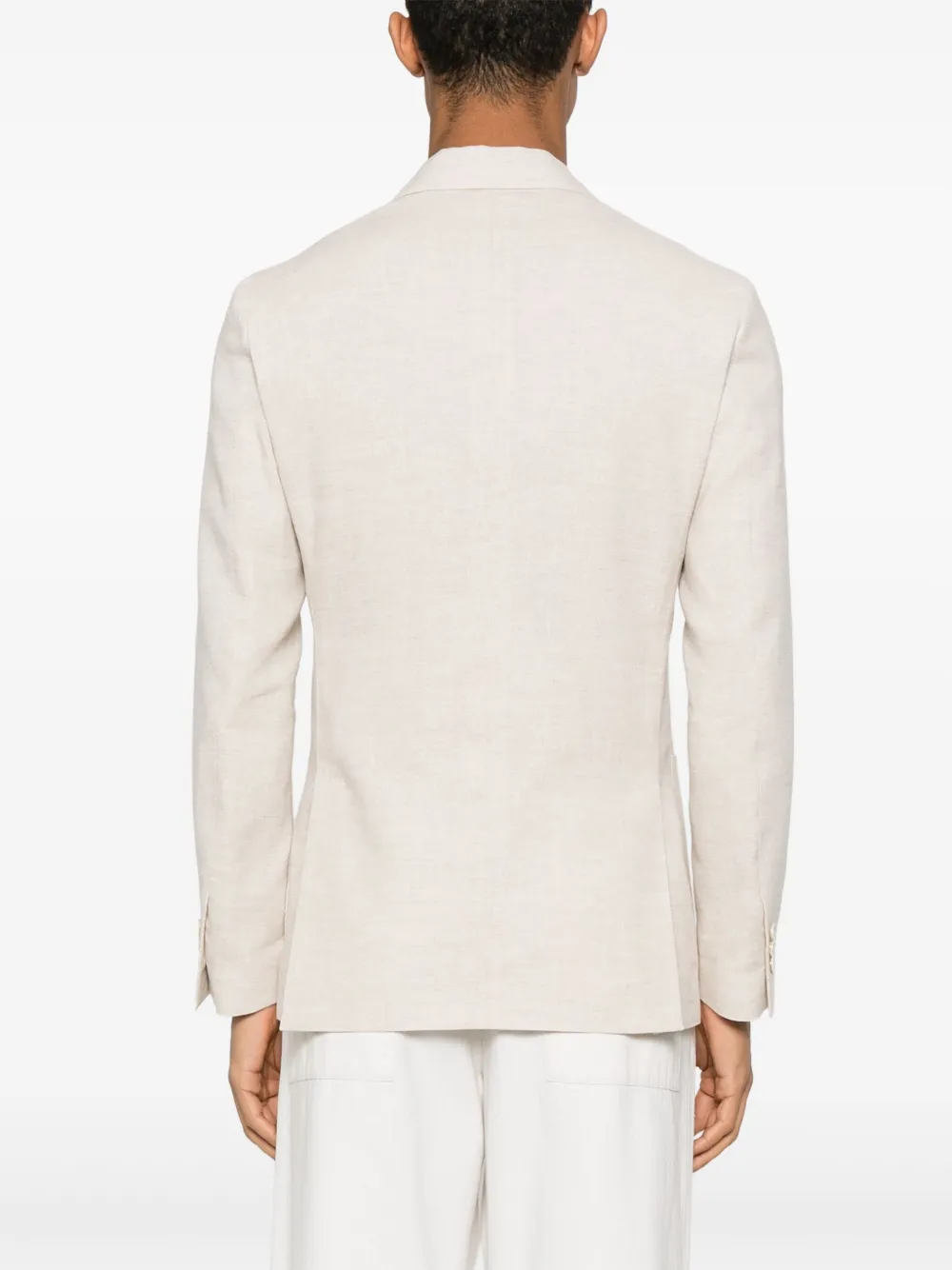 Lardini Blazer met dubbele rij knopen Beige