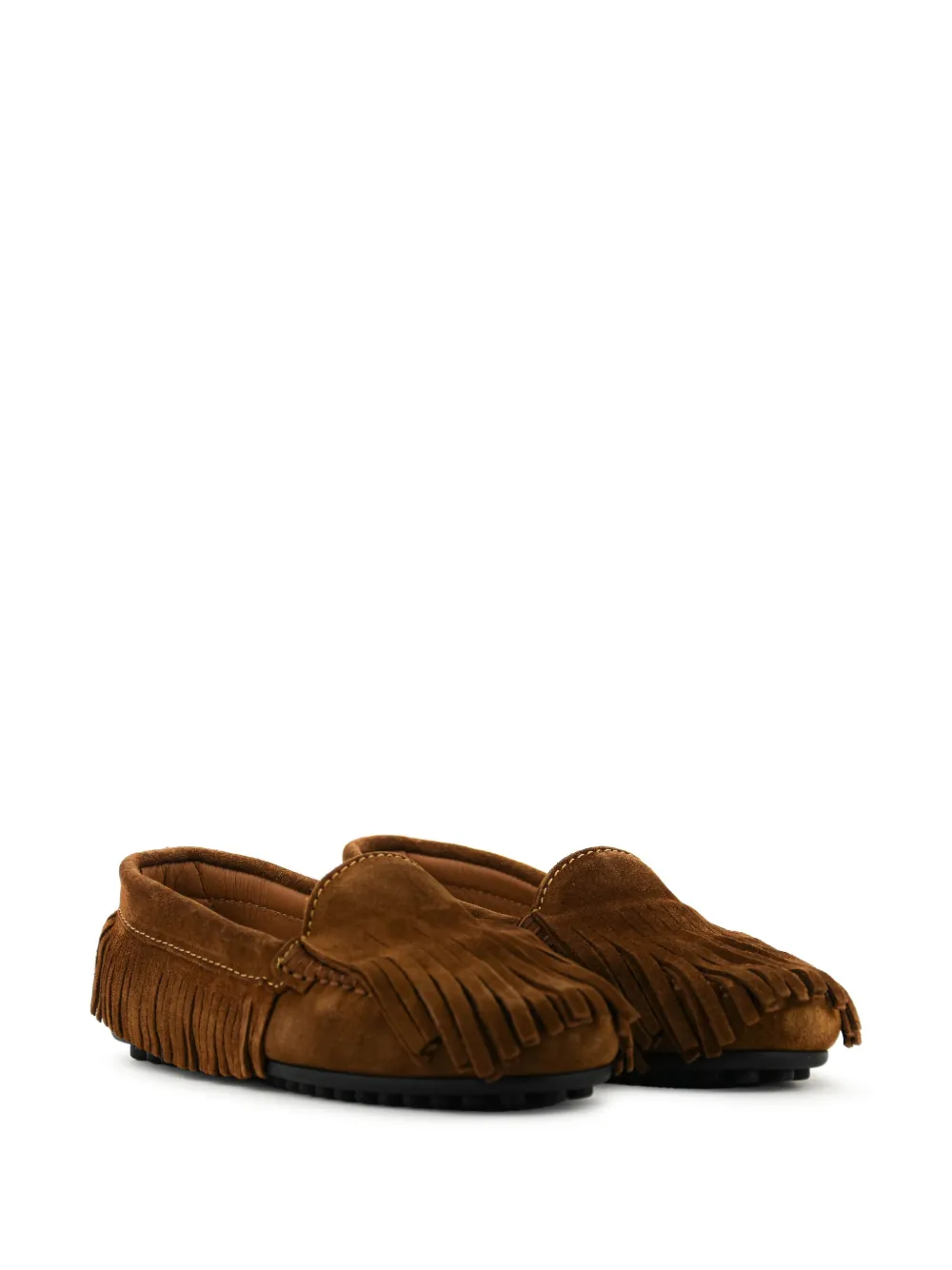 Paul Warmer x Toral leren loafers Bruin