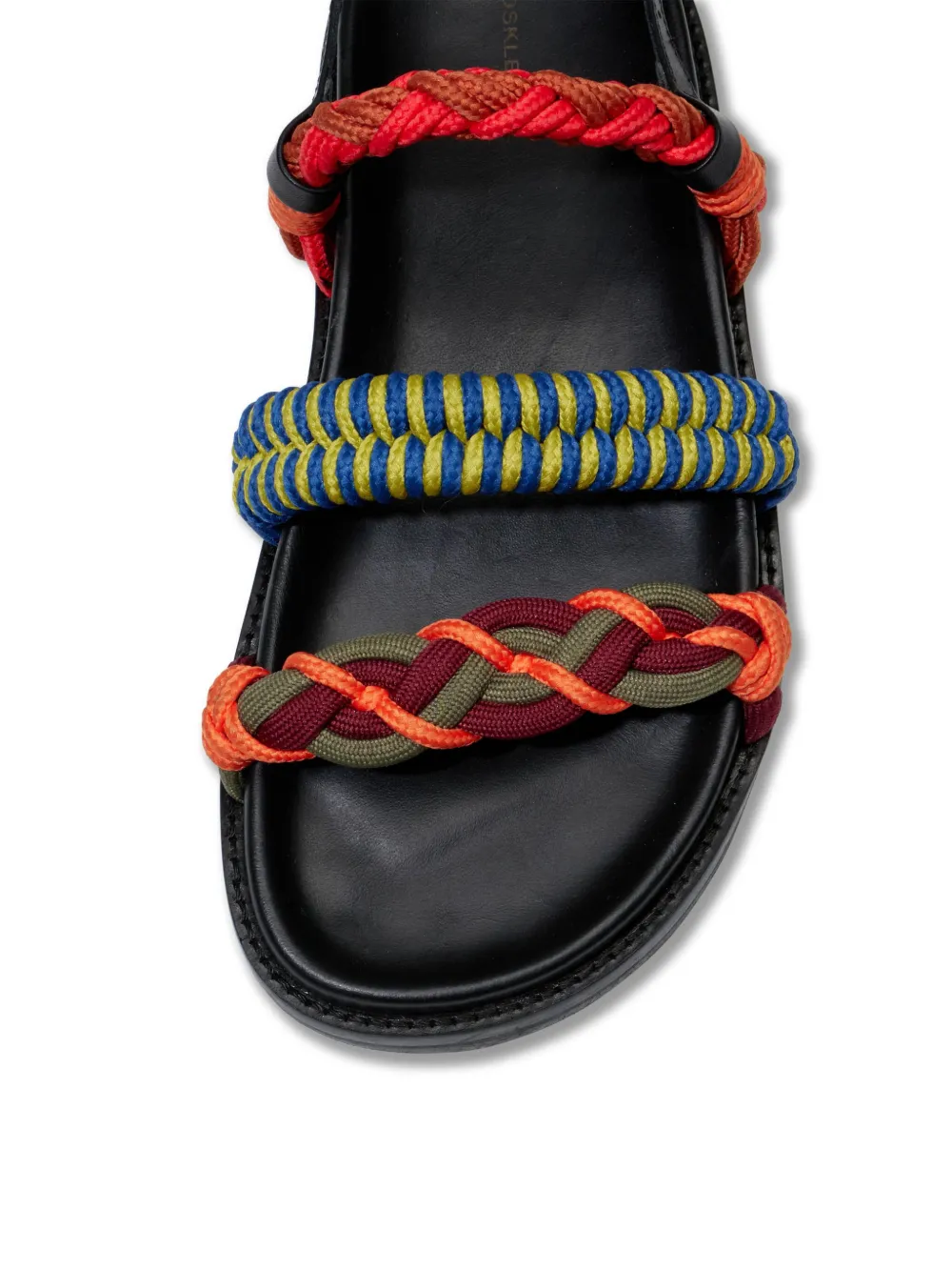 Osklen macrame sandals Green